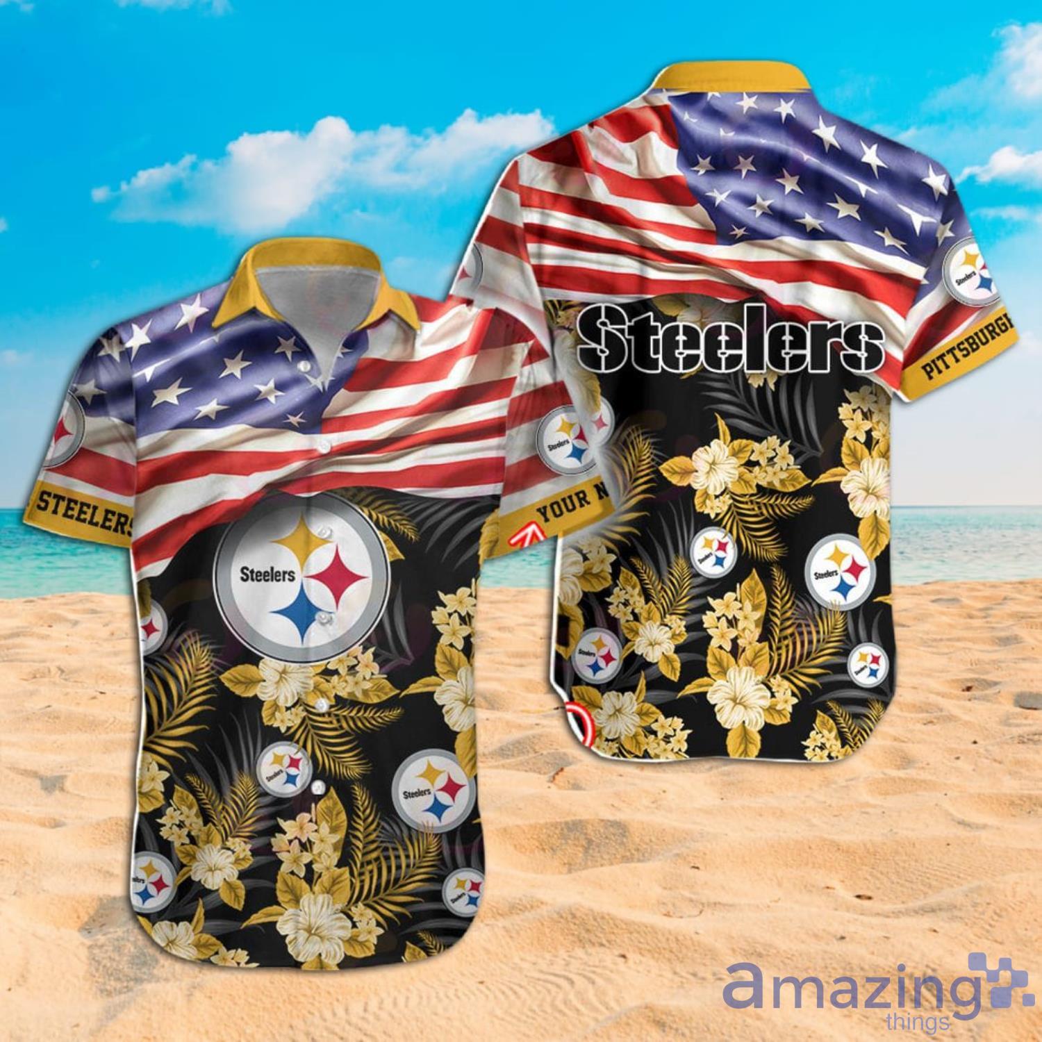 American Flag Pittsburgh Steelers Shirt