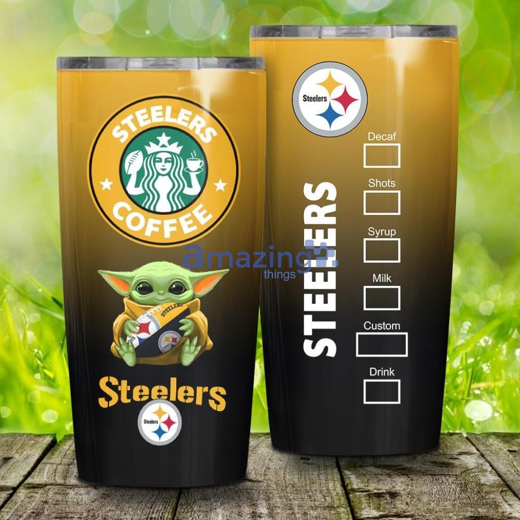 Pittsburgh Steelers 20 Oz Tumbler Drinking Tumbler Steel 