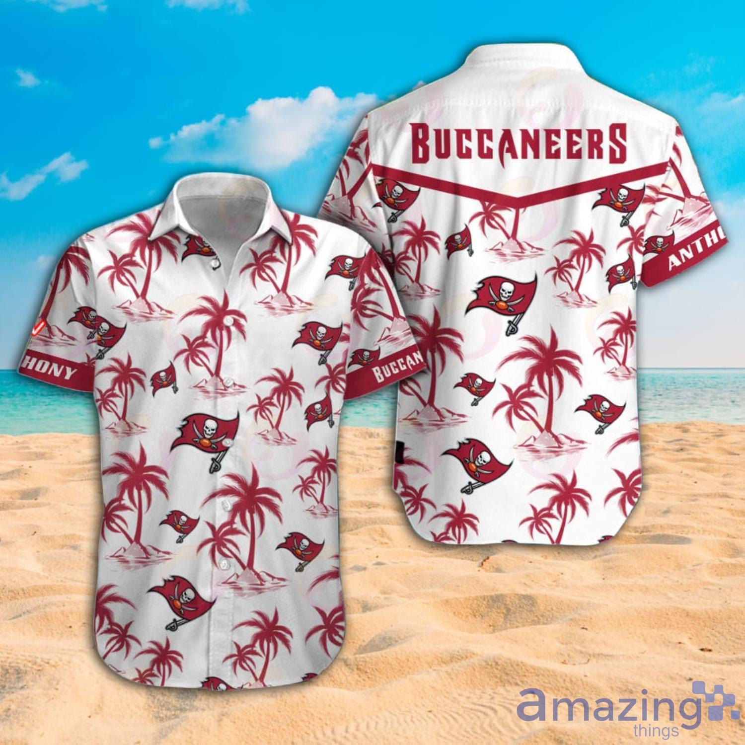 Tampa Bay Buccaneers Custom Team Authentic T Shirt