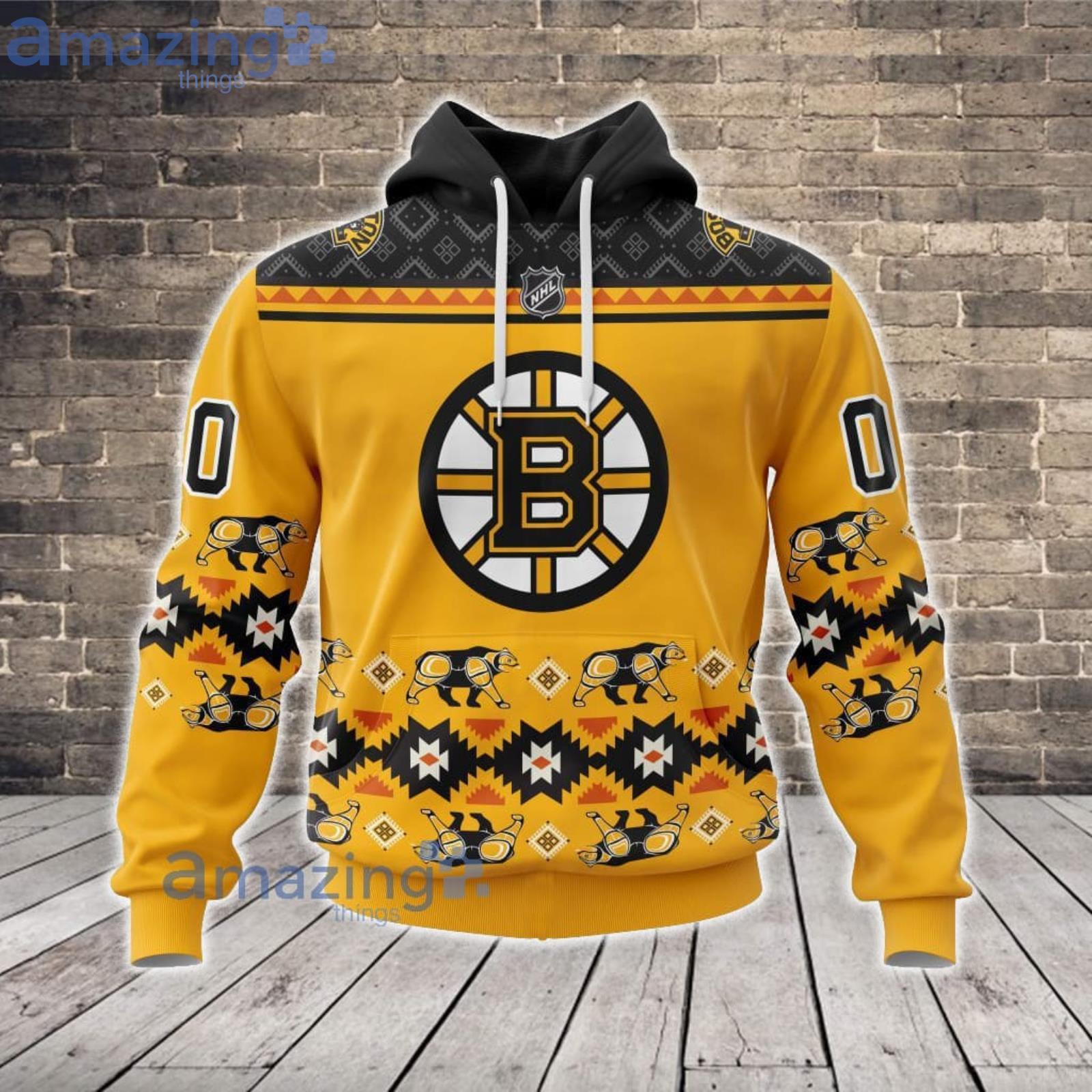 Outerstuff Youth NHL Boston Bruins '22-'23 Special Edition Pullover Hoodie - L Each