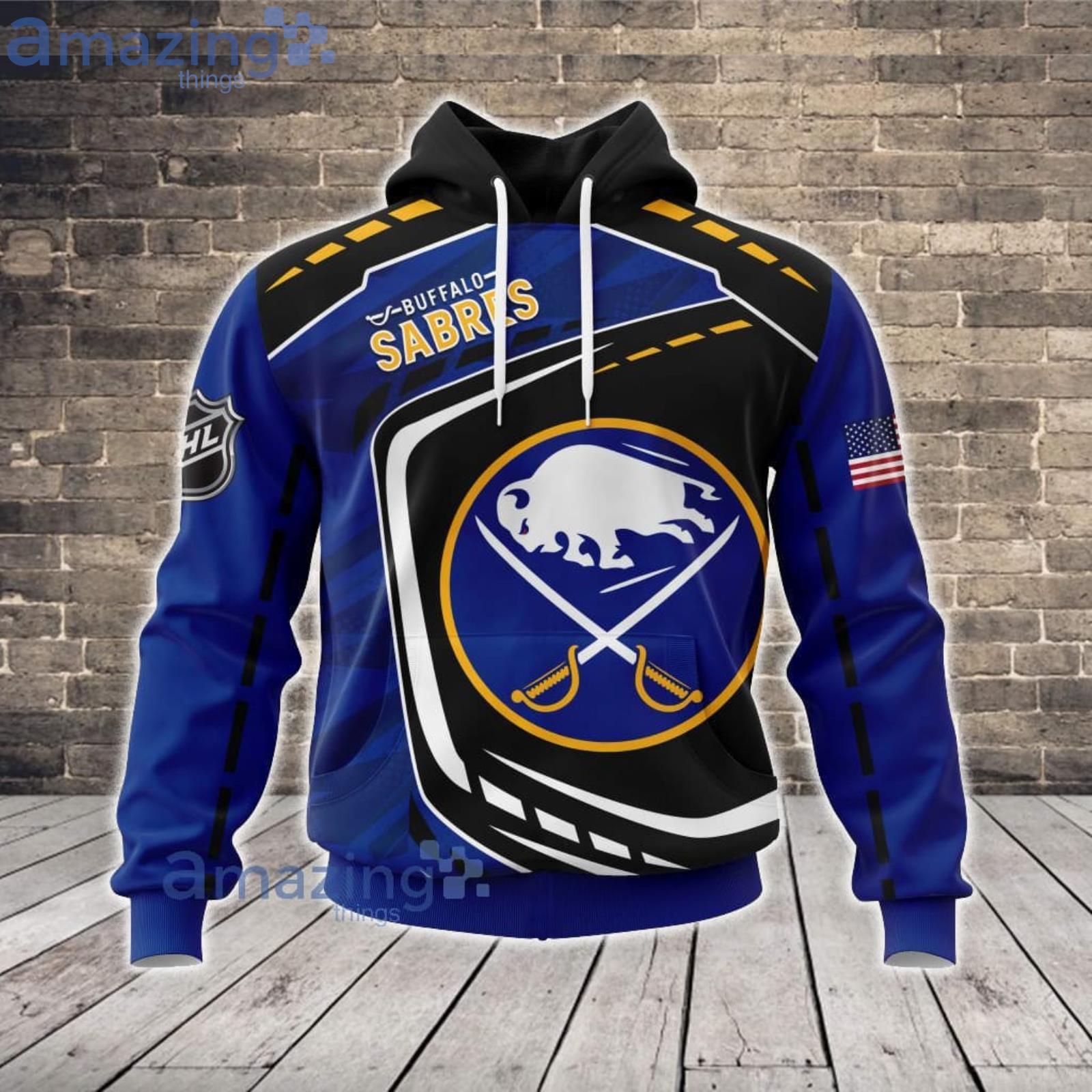 Buffalo Sabres Hoodie 3D With Hooded Long Sleeve gift for fans