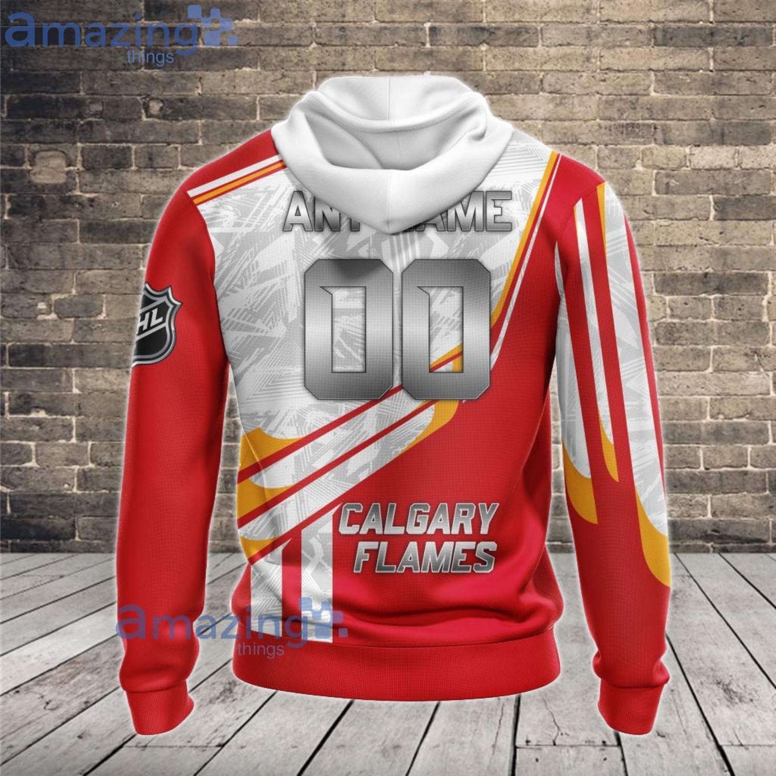 NHL Calgary Flames 3D Hoodie Zip Hoodie For Fans Sport Team image NHL Calgary Flames 3D Hoodie Zip Hoodie For Fans Sport Team Product Photo 3