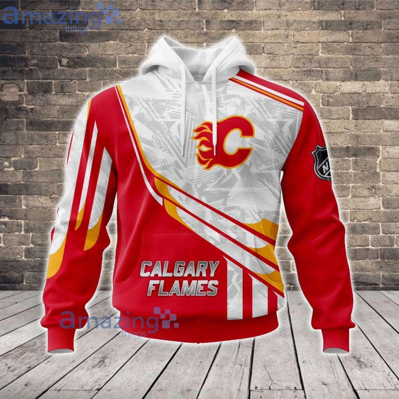 Calgary Flames 3D Hoodie – SportsDexter