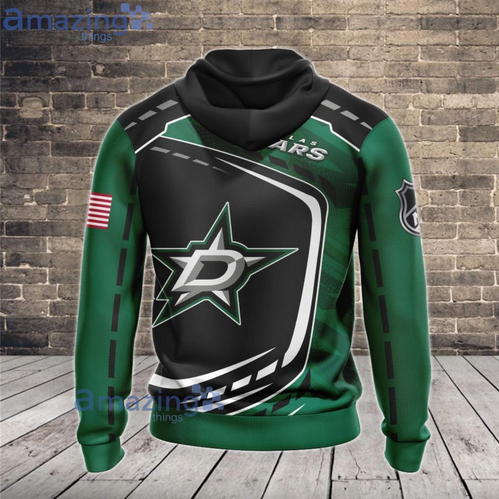 Custom Vintage Dallas Stars T-Shirt 3D Unique Dallas Stars Gift