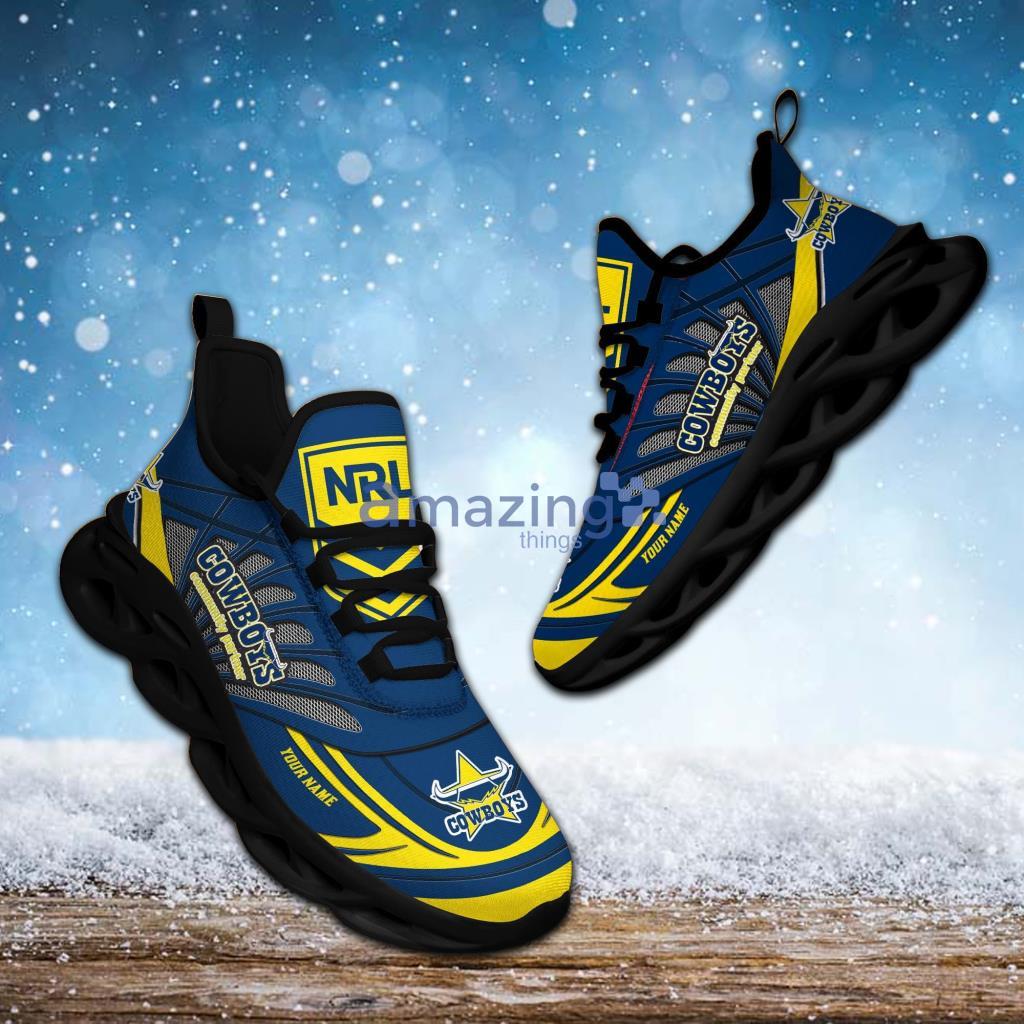 NRL North Queensland Cowboys Max Soul Shoes Men And Women Sports