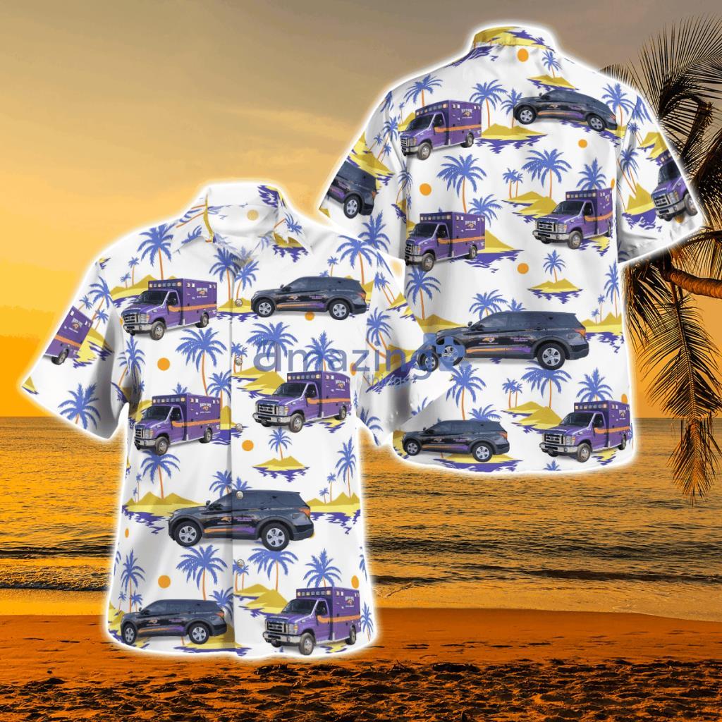North State Medical Transport, Raleigh, North Carolina Hawaiian Shirt - North State Medical Transport, Raleigh, North Carolina Hawaiian Shirt