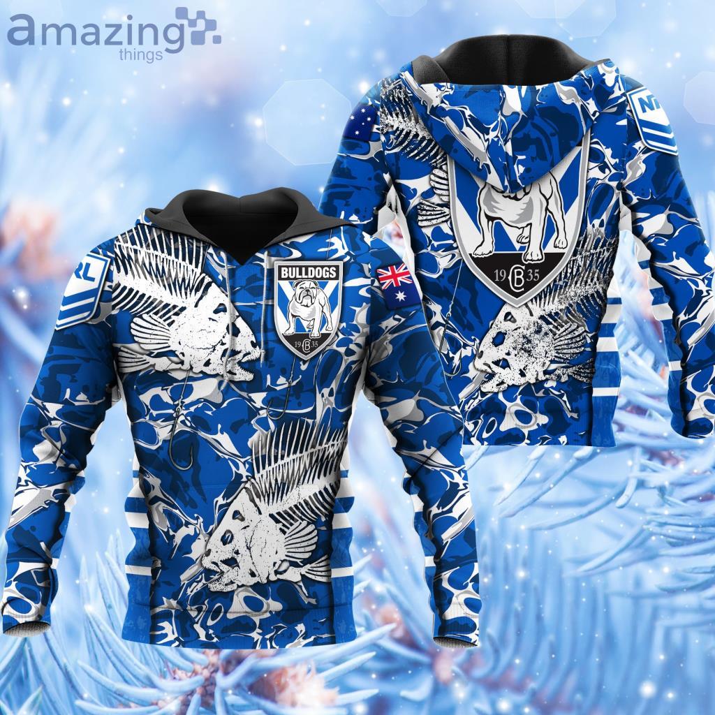 NRL Canterbury Bulldogs Hoodie 3D All Over Print - NRL Canterbury Bulldogs Hoodie 3D All Over Print