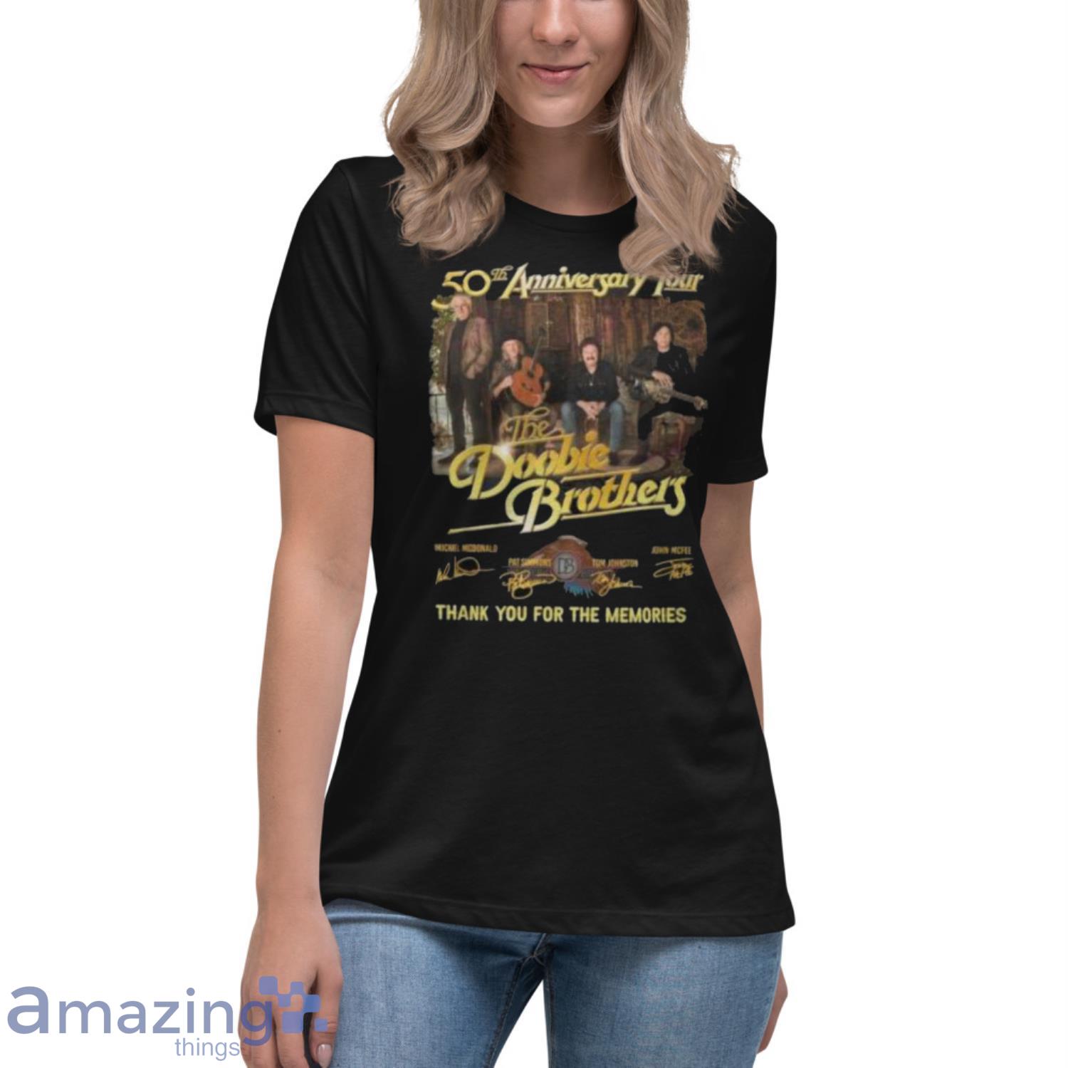Official 50th Anniversary Tour The Doobie Brothers Thank You For The Memories Shirt image Official 50th Anniversary Tour The Doobie Brothers Thank You For The Memories Shirt Product Photo 11