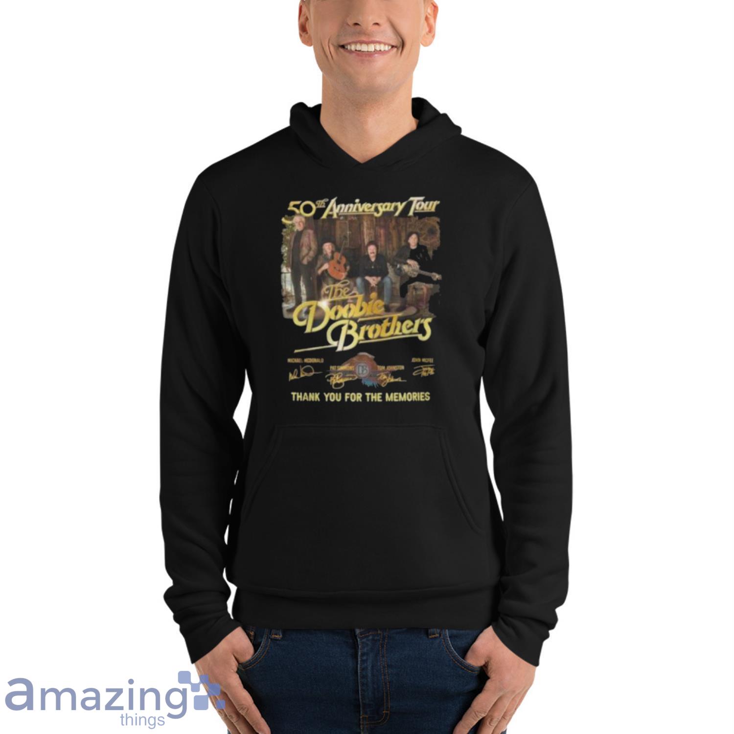 Official 50th Anniversary Tour The Doobie Brothers Thank You For The Memories Shirt image Official 50th Anniversary Tour The Doobie Brothers Thank You For The Memories Shirt Product Photo 8