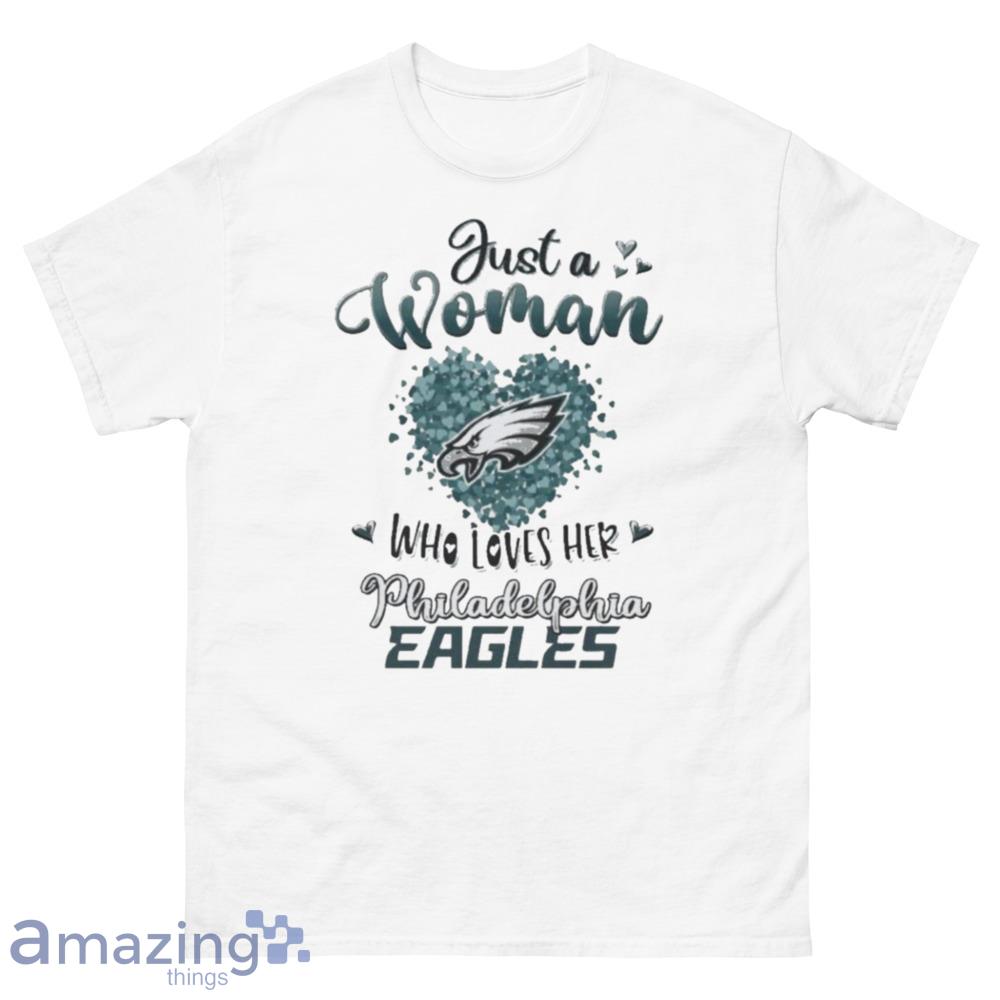 Philadelphia Eagles Girls Infant Cutest Fan Hearts T-Shirt - Pink