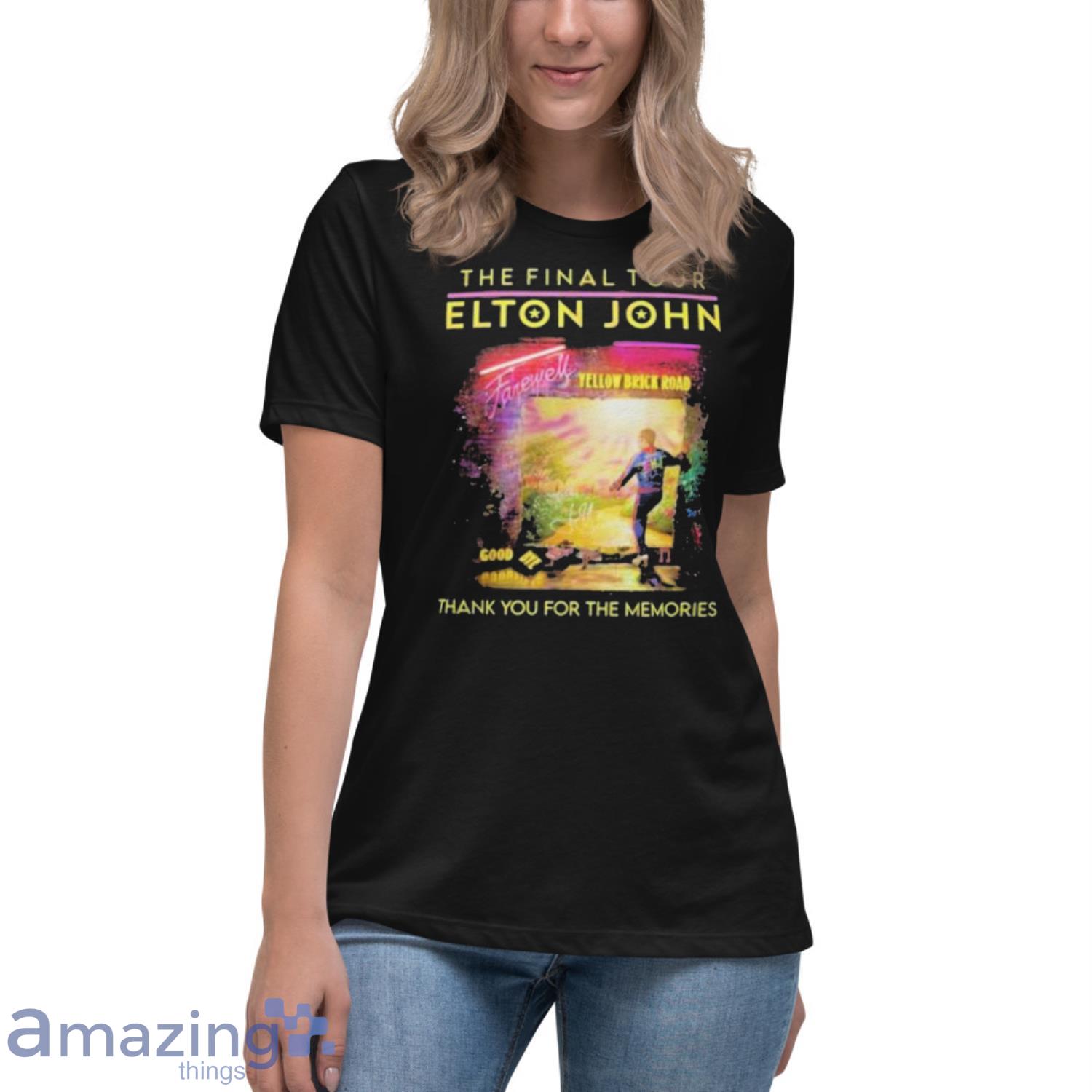 Elton John Official Goodbye Yellow Brick Road Cover T-Shirt