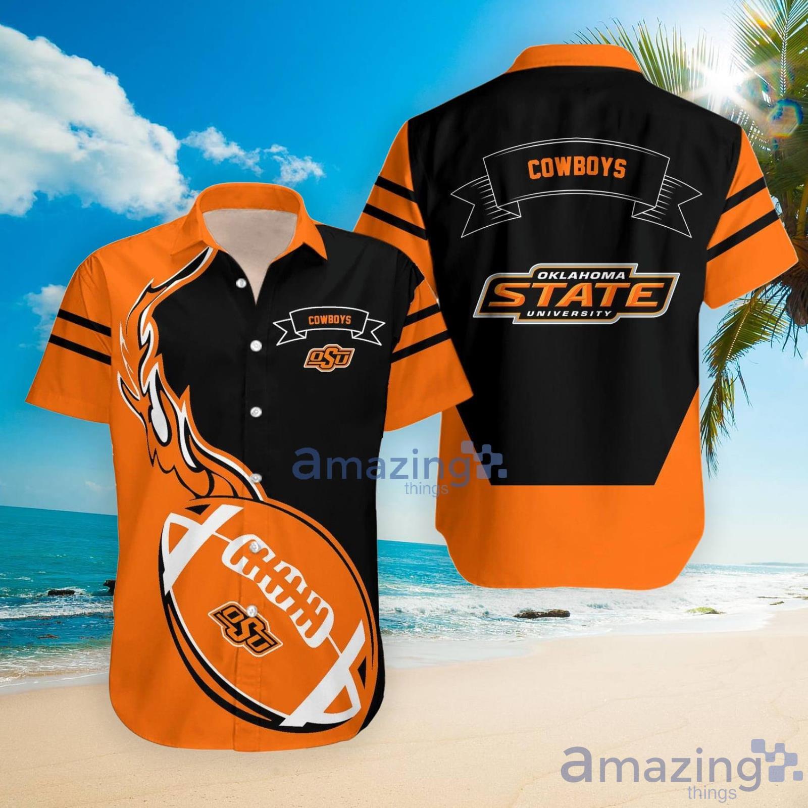 Oklahoma State Cowboys Fishing Fans Hawaiian Shirt For Men Women