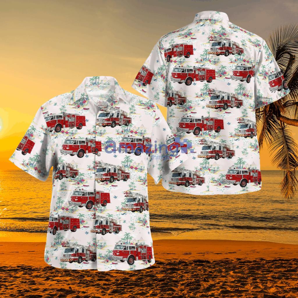 Oklahoma Tulsa Fire Department Hawaiian Shirt - BBTT1210BC11 Oklahoma Tulsa Fire Department Hawaiian Shirt