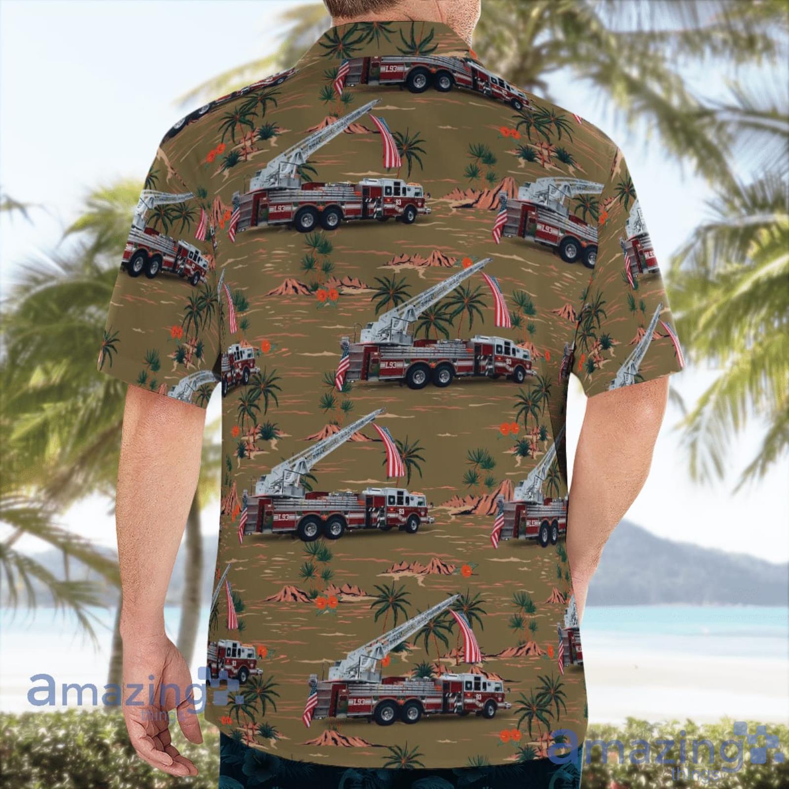 Old Forge New York Old Forge Fire Department Hawaiian Shirt Summer Gift For Men And Women image Old Forge New York Old Forge Fire Department Hawaiian Shirt Summer Gift For Men And Women Product Photo 4