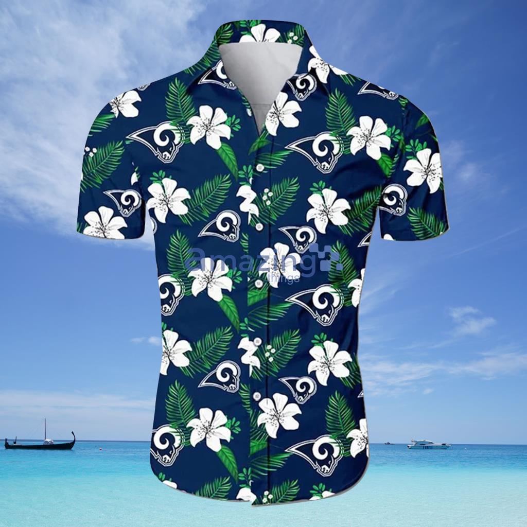 Onres design Los Angeles Rams Hawaiian Shirt - Onres design Los Angeles Rams Hawaiian Shirt