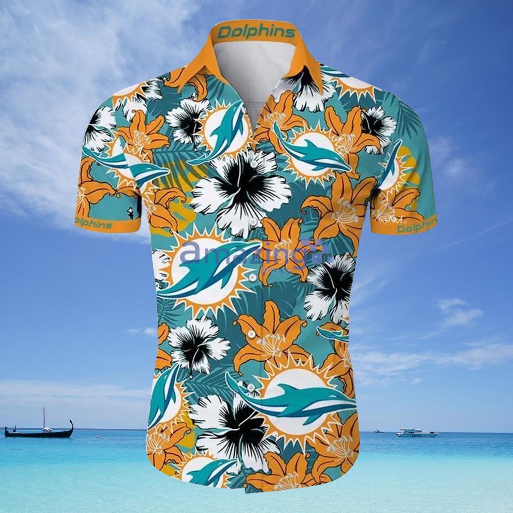 Miami Dolphins Summer Floral T Shirt in 2023