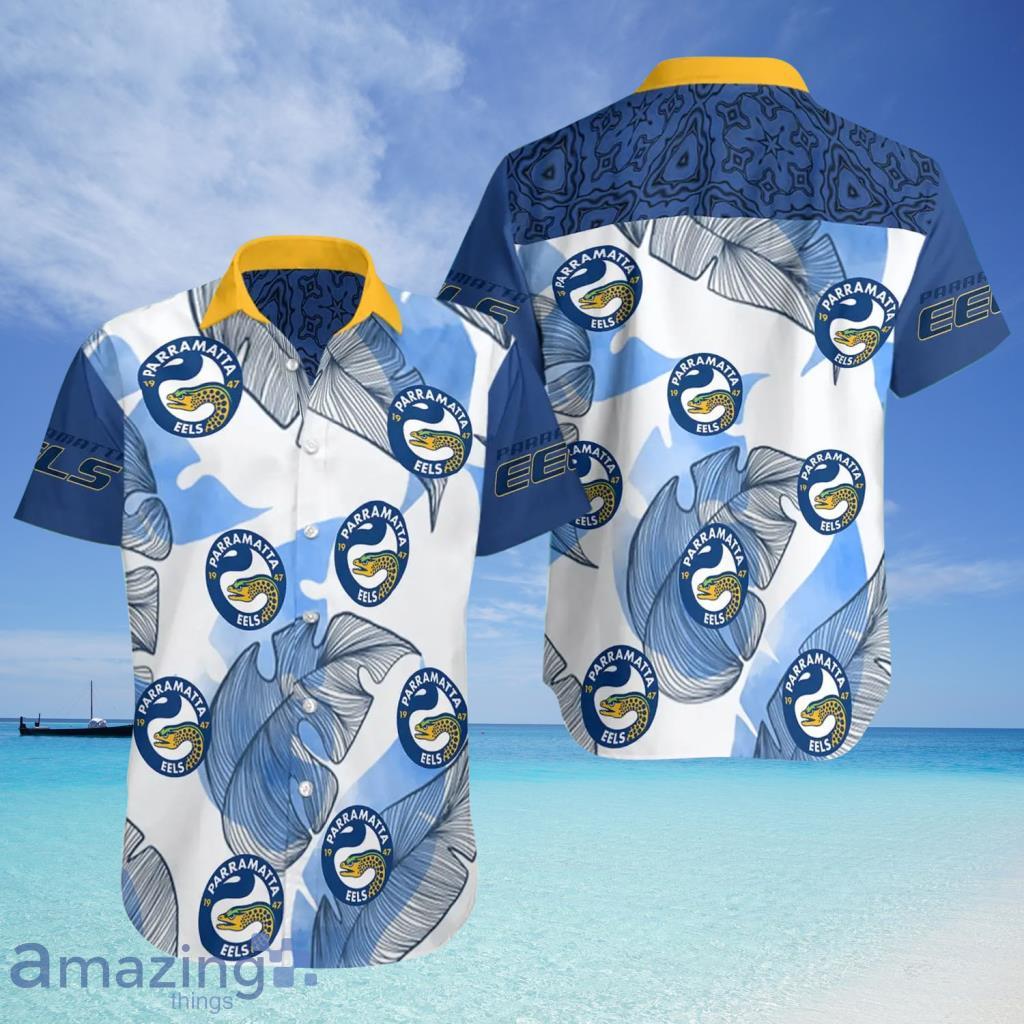 Parramatta Eels Tropical Hawaiian Shirt - Parramatta Eels Tropical Hawaiian Shirt Parramatta Eels Tropical Hawaiian Shirt - Parramatta Eels Tropical Hawaiian Shirt