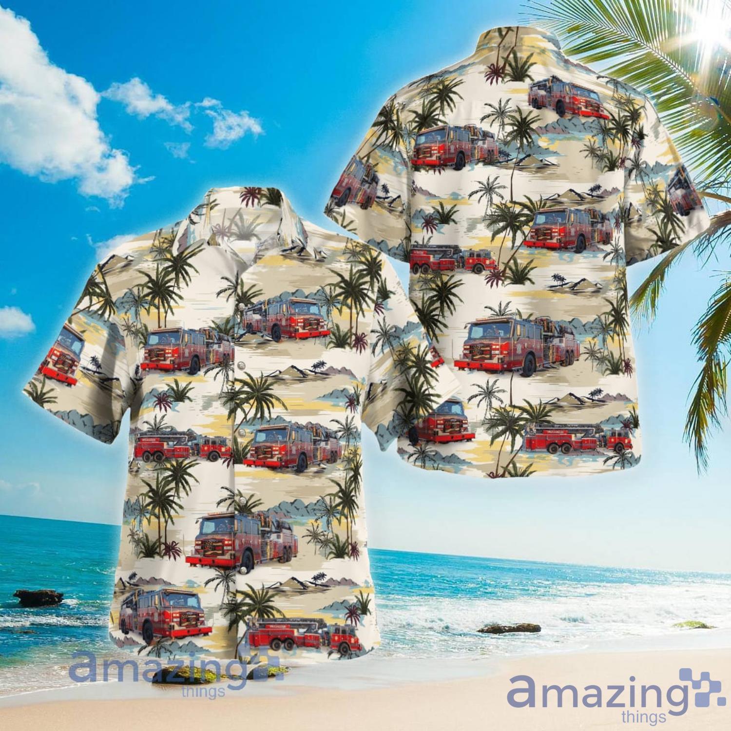 Patchogue Fire Department Aloha Summer Vacation Gift Hawaiian Shirt Product Photo 1 Patchogue Fire Department Aloha Summer Vacation Gift Hawaiian Shirt Product Photo 1