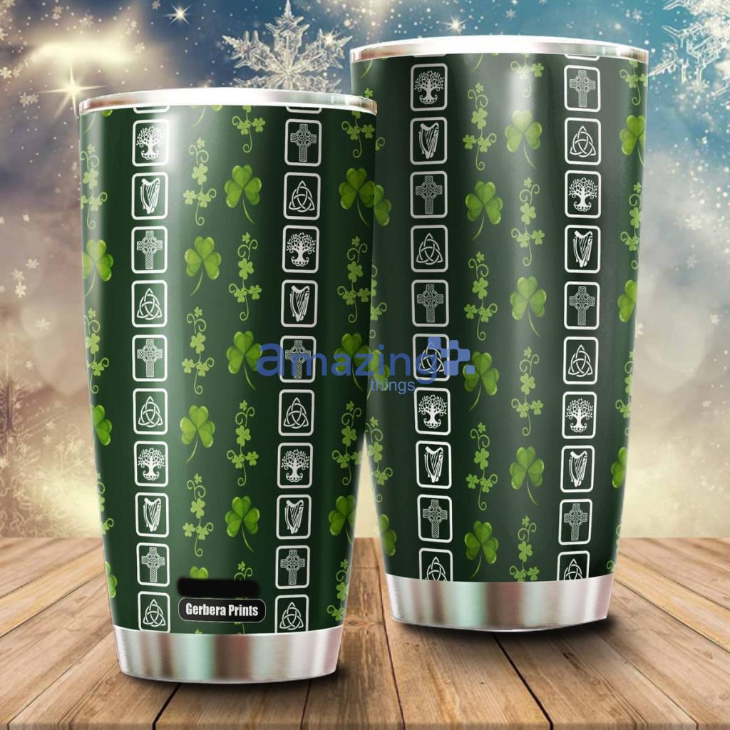 Patrick's Day Green Shamrock Stainless Steel Tumbler Cup - Patrick's Day Green Shamrock Stainless Steel Tumbler Cup