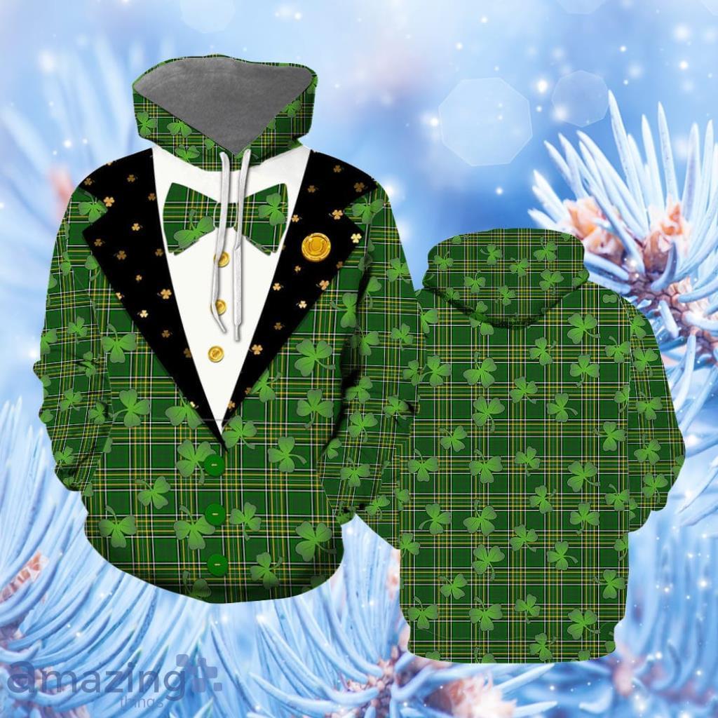 Patrick's Day Party Vest Suit Costume 3D All Over Print - Patrick’s Day Party Vest Suit Costume Hoodie Over Print  For Men & Women  HP5273