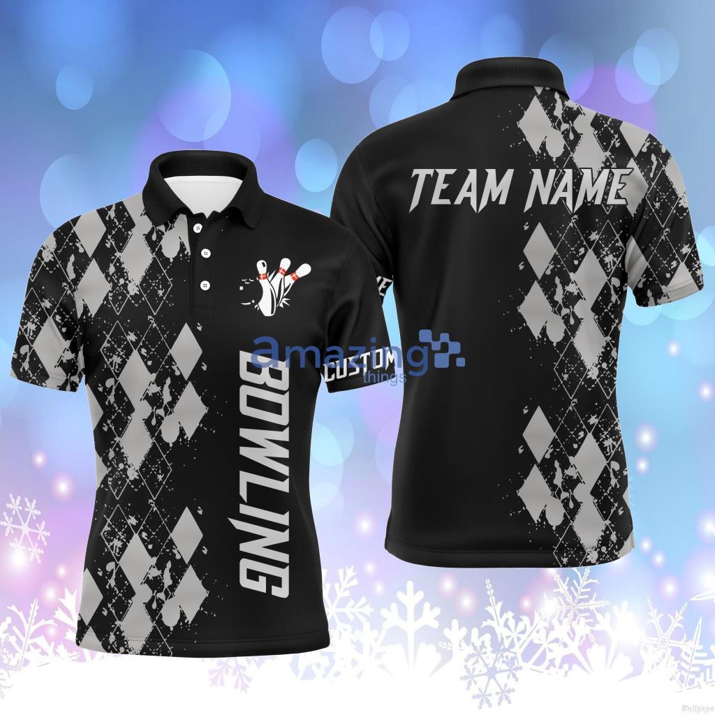 Personalized Men Bowling Custom Name Polo Shirt - PersonalizedMenBowlingCustomNamePoloShirtCustomNamePoloShirt