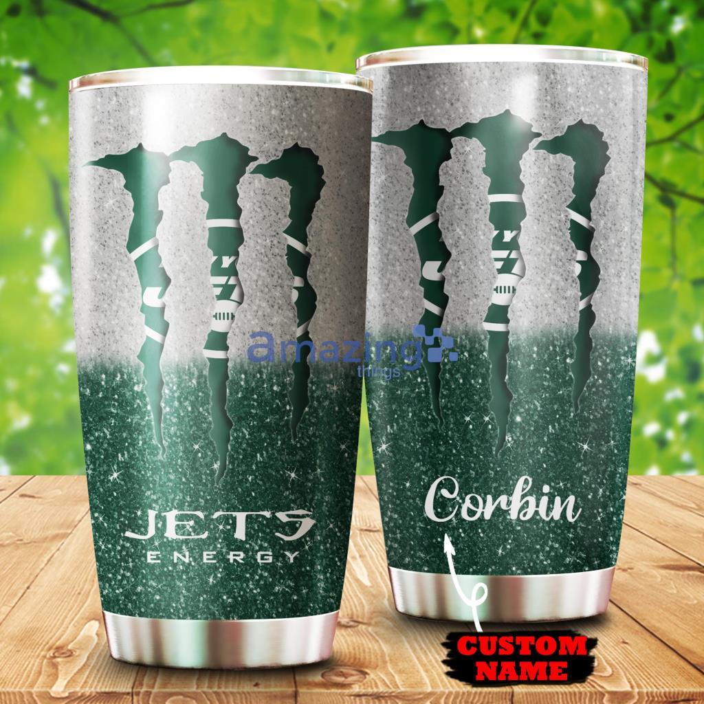 Personalized Monter Custom Name Tumbler New York Jets NFL - 1