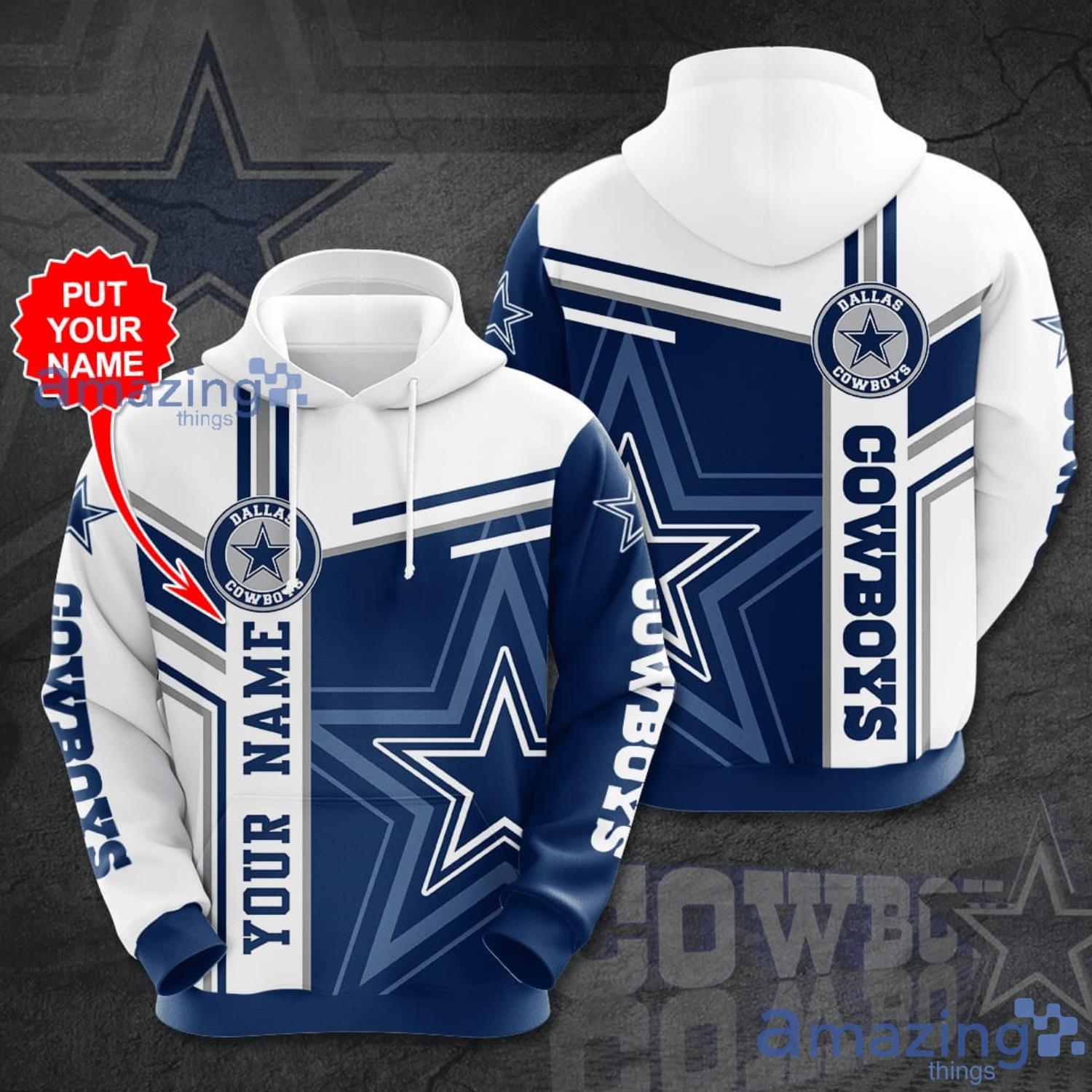 Custom Dallas Cowboys Jerseys, Customized Cowboys Shirts, Hoodies