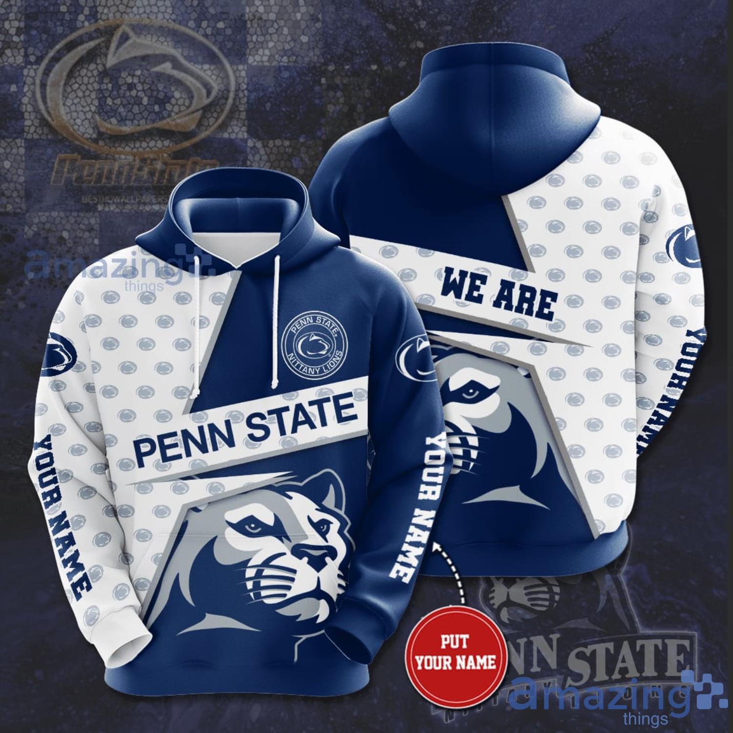 Personalized Name Penn State Nittany Lions We Are Penn State 3D Hoodie Product Photo 1 Personalized Name Penn State Nittany Lions We Are Penn State 3D Hoodie Product Photo 1