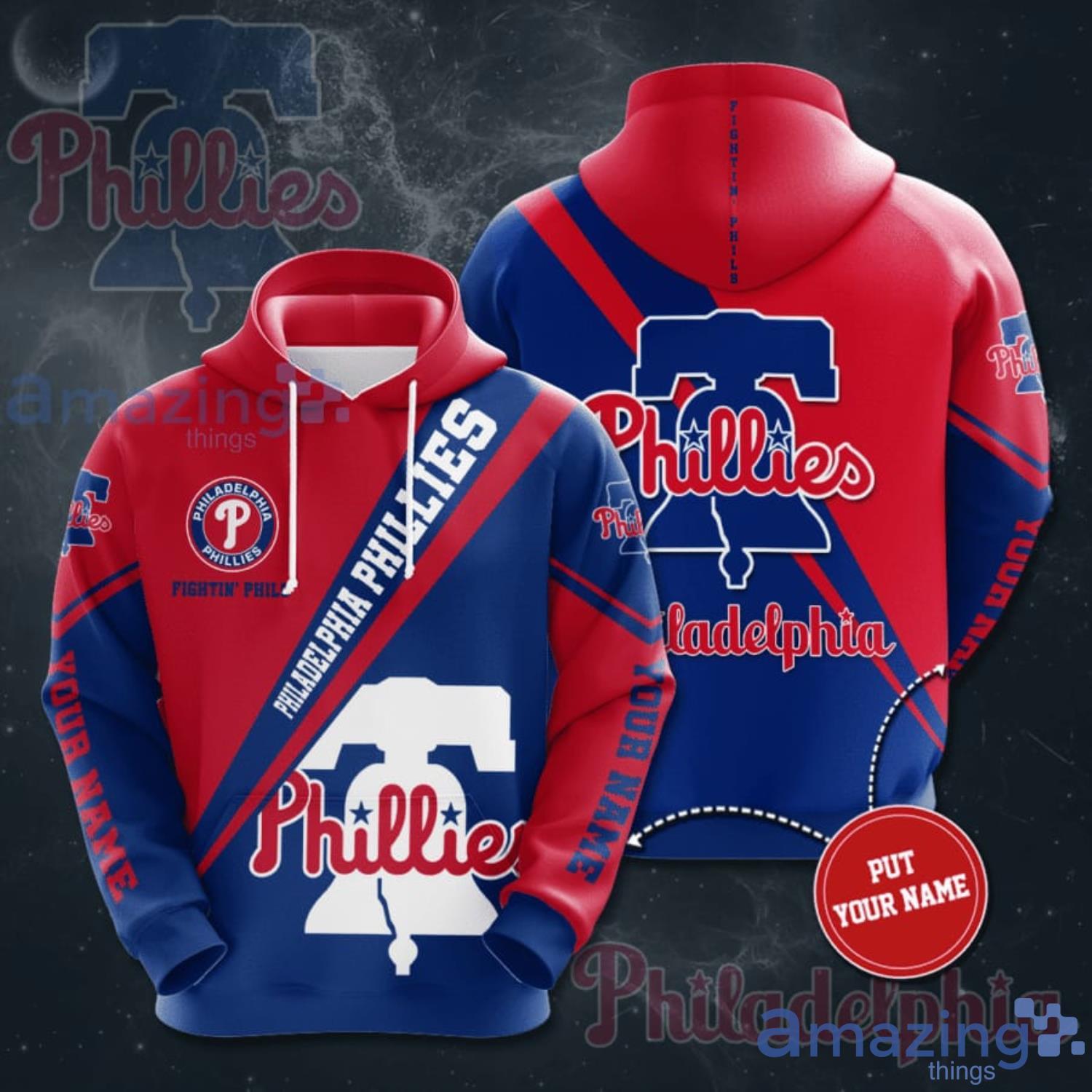 Personalized Philadelphia Phillies All Over Print 3D Unisex