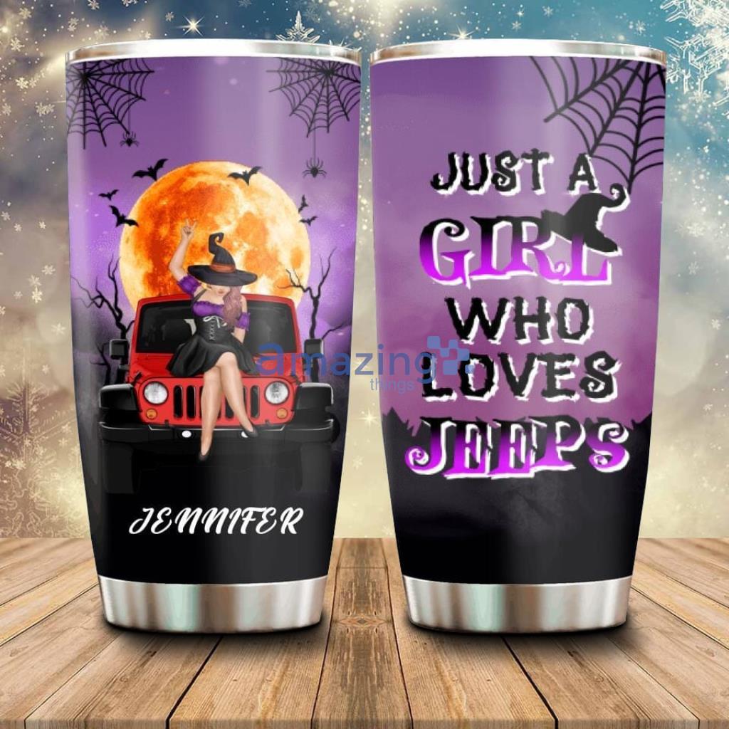 Personalized Off-road Girl Tumbler Halloween - Custom Personalized Off-road Girl Tumbler - Halloween Gift Idea For Off-road Lovers_1397