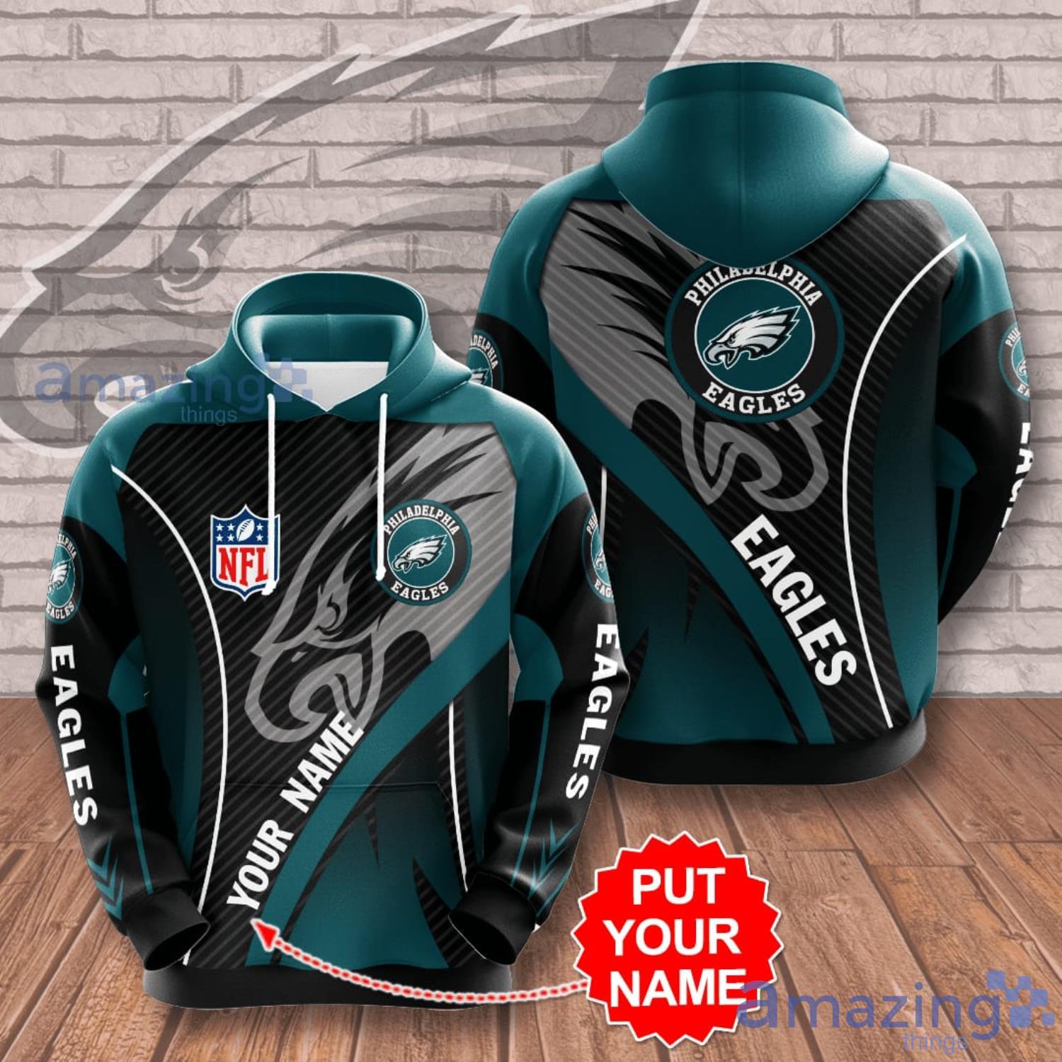 Philadelphia Eagles Game Day Embroidered Hoodie - 7th Collection