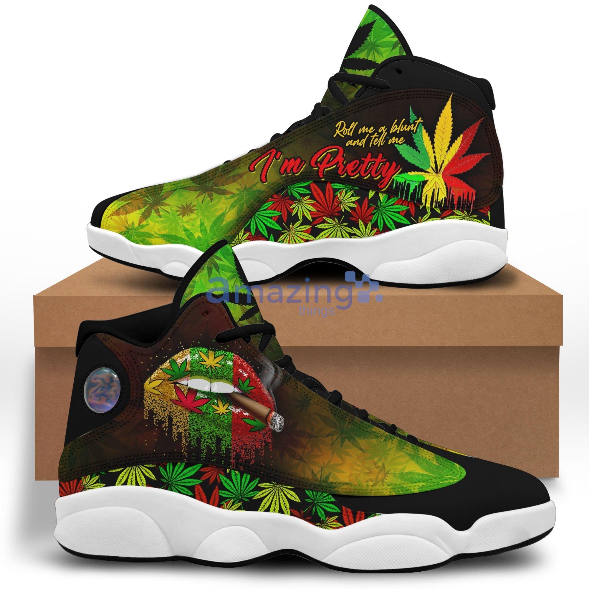 Personalized Shoe 420 Weed Air Jordan 13 Air Jordan 13 Shoes For Men And  Women
