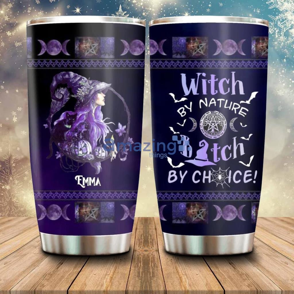Personalized Witch Tumbler Halloween Gift Idea For Friends - Custom Personalized Witch Tumbler - Halloween Gift Idea For Friends_4294