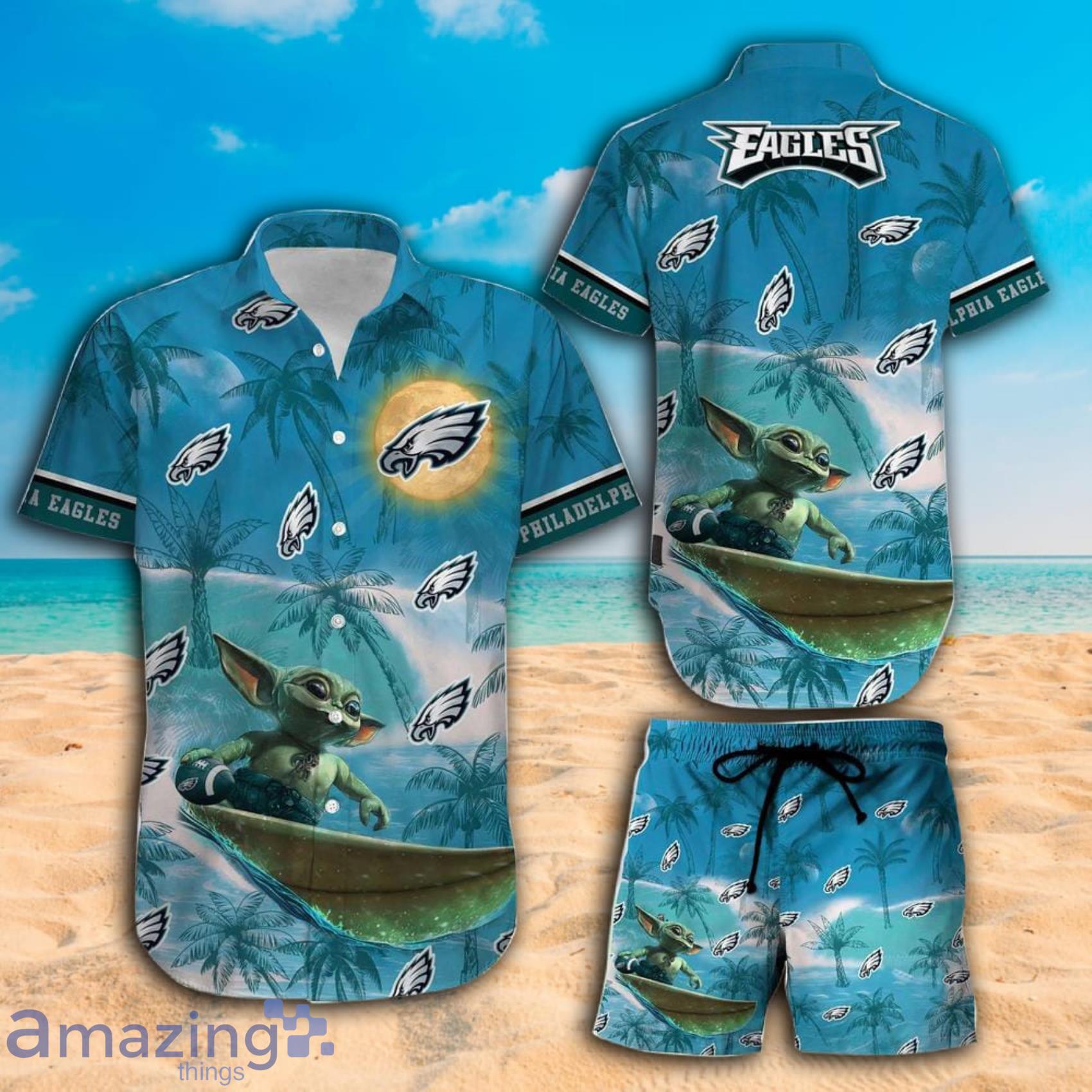 Beach Shirt Philadelphia Eagles Football Hawaiian Shirt Summer