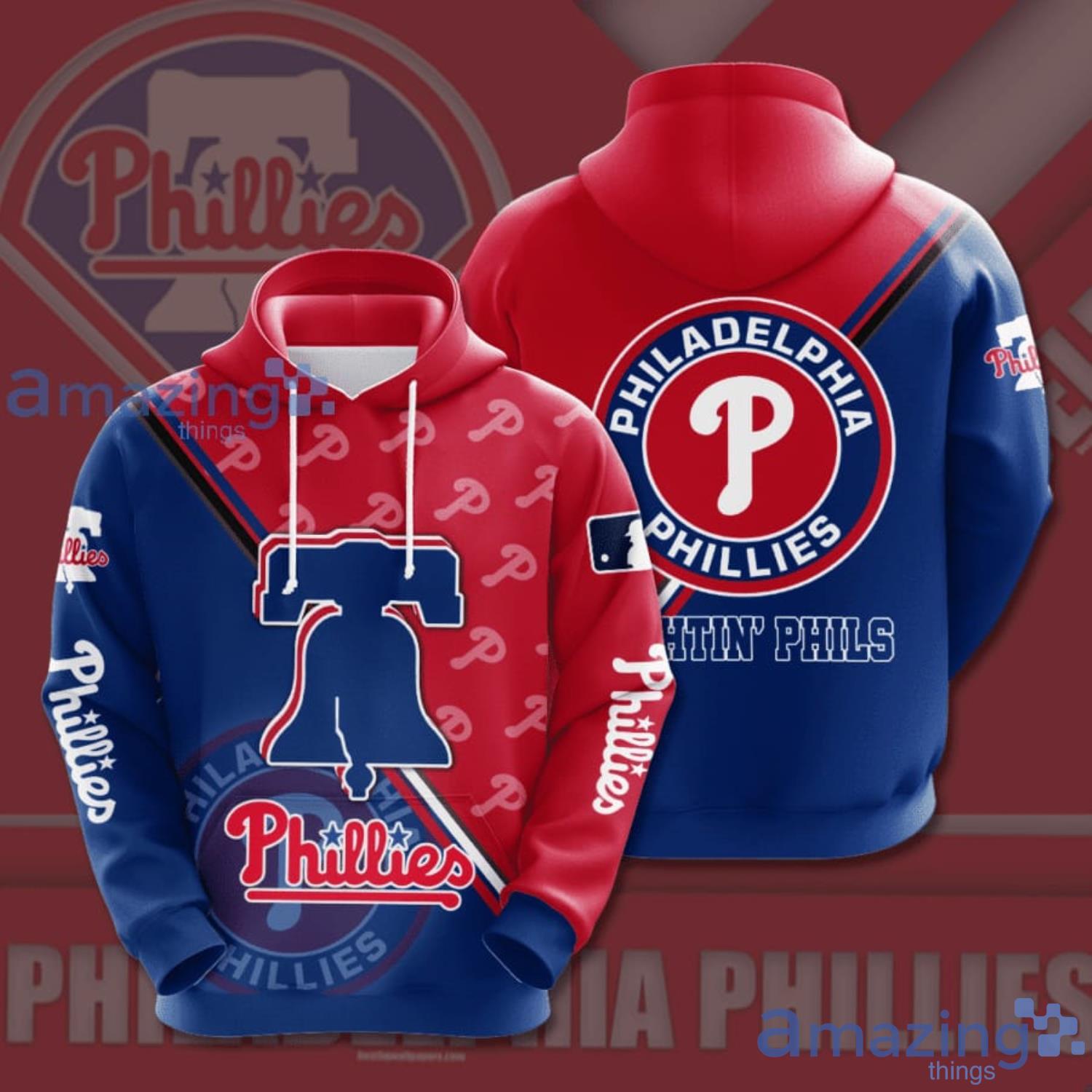 Women's Philadelphia Phillies Red Sporty Hoodie