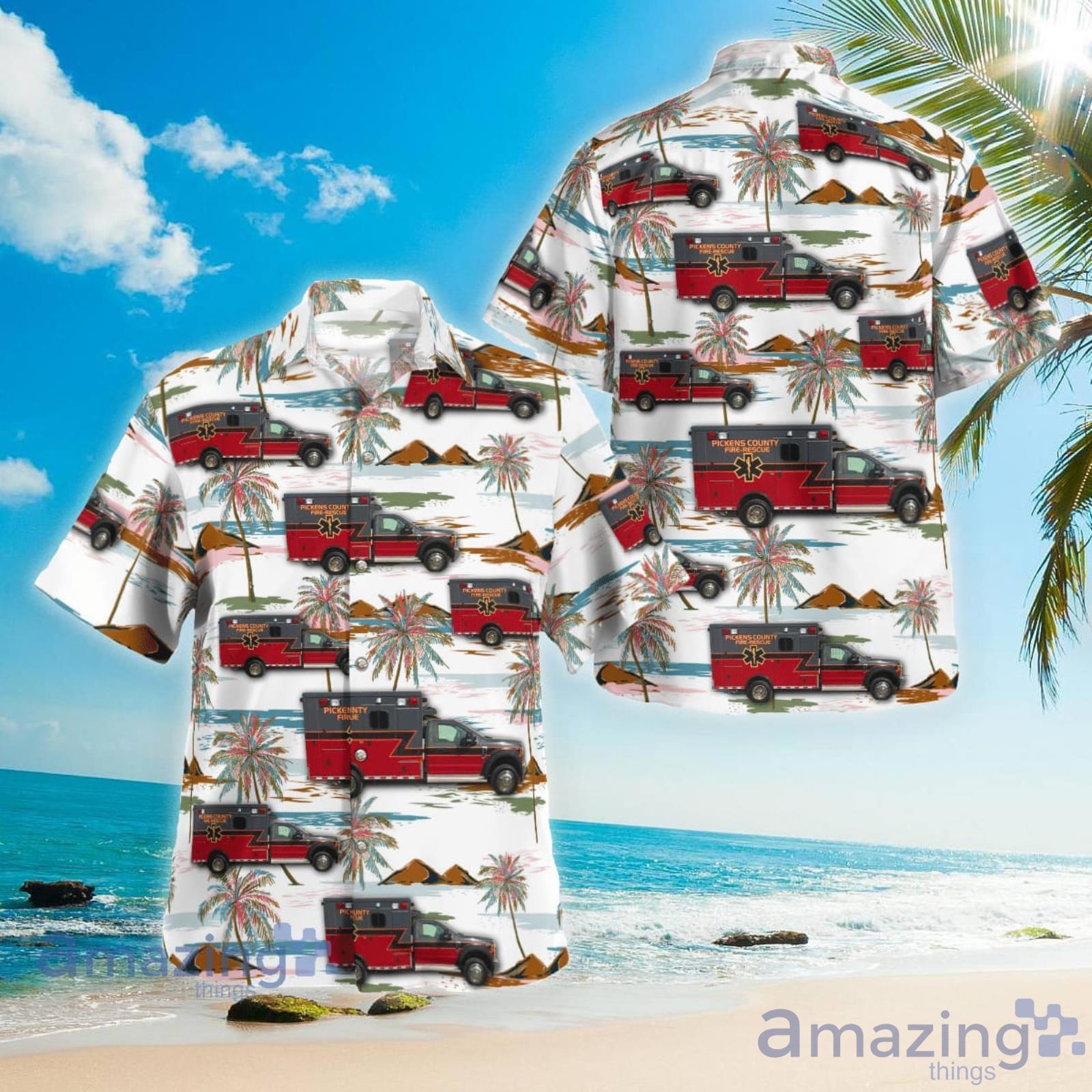 Pickens County Fire and Rescue Hawaiian Shirt Summer Gift For Men And Women Product Photo 1