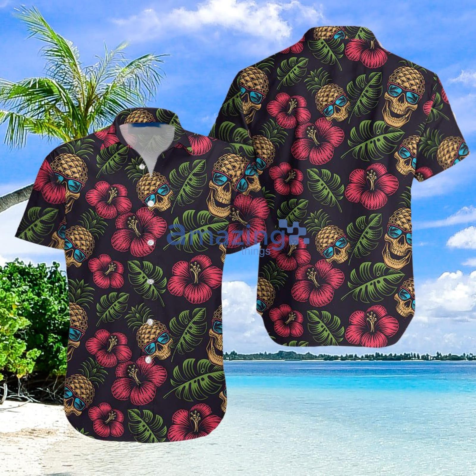 Pineapple Skull Hawaiian Shirt