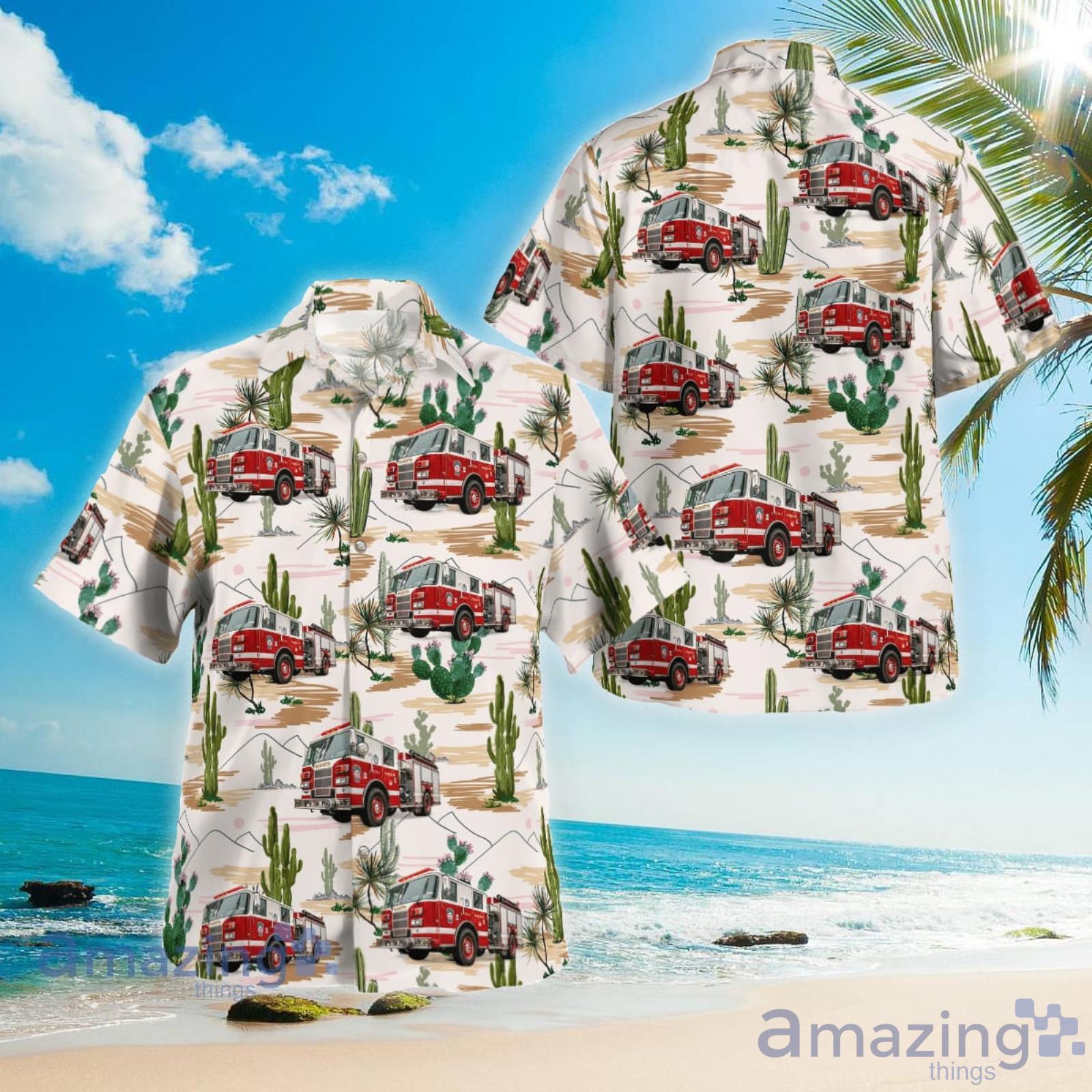 Pioneer Fire Company No. 1 Marietta PA. Hawaiian Shirt Summer Gift For Men And Women Product Photo 1