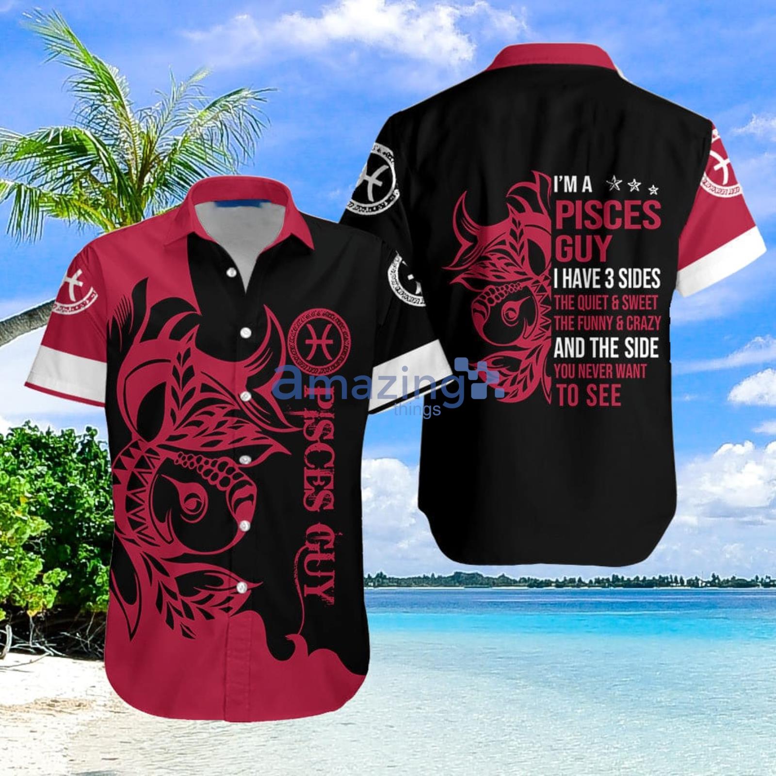 Pisces Guy Aloha Hawaiian Shirt Summer Gift For Men And Women Product Photo 1