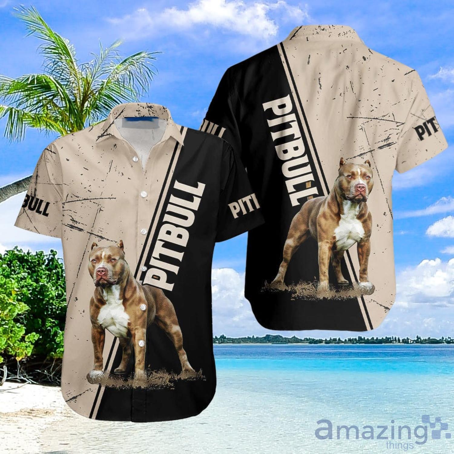 Pitbull Dog Aloha Hawaiian Shirt Men And Women Summer Gift Product Photo 1