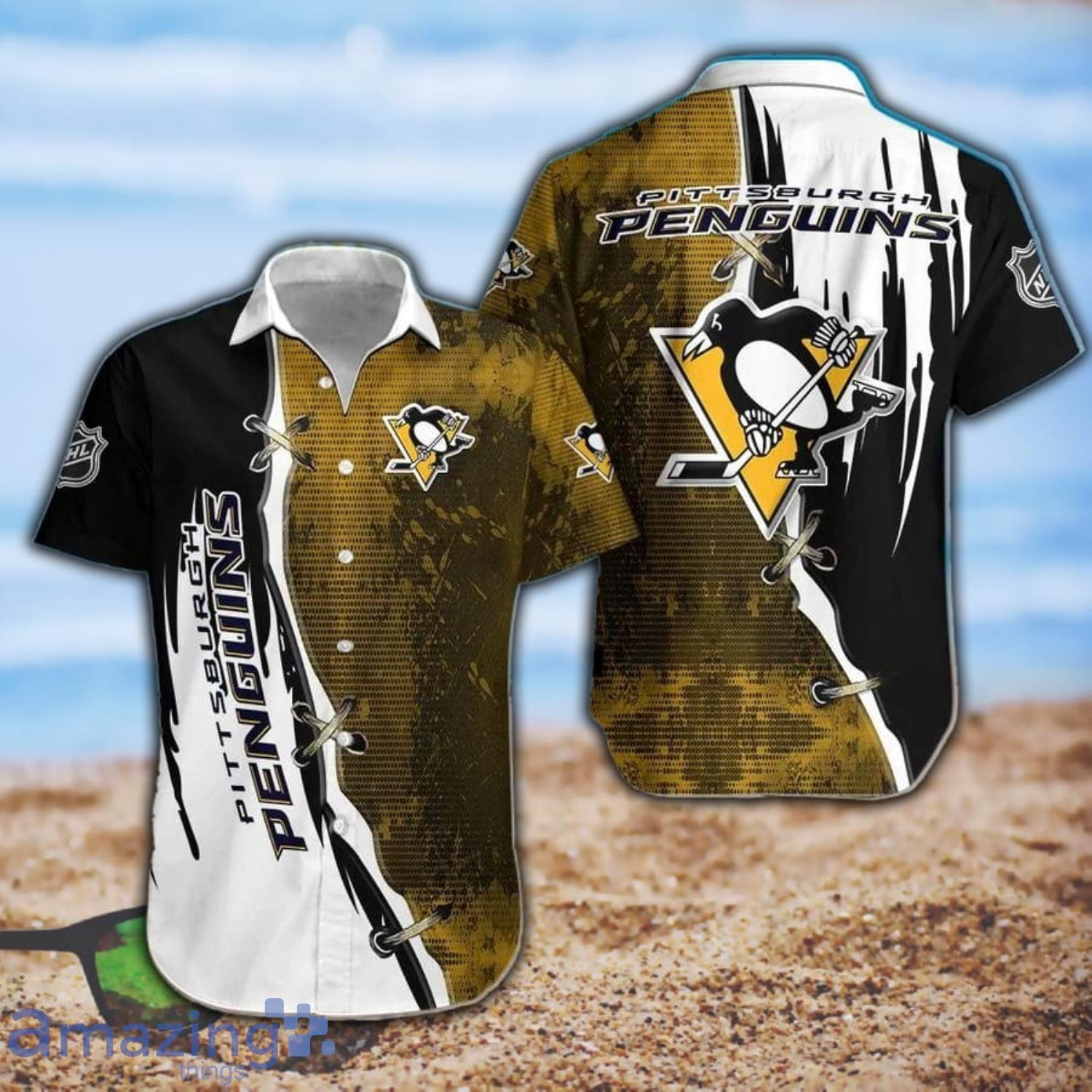Pittsburgh Penguins Hawaiian Shhirt Gift For Fans Product Photo 1