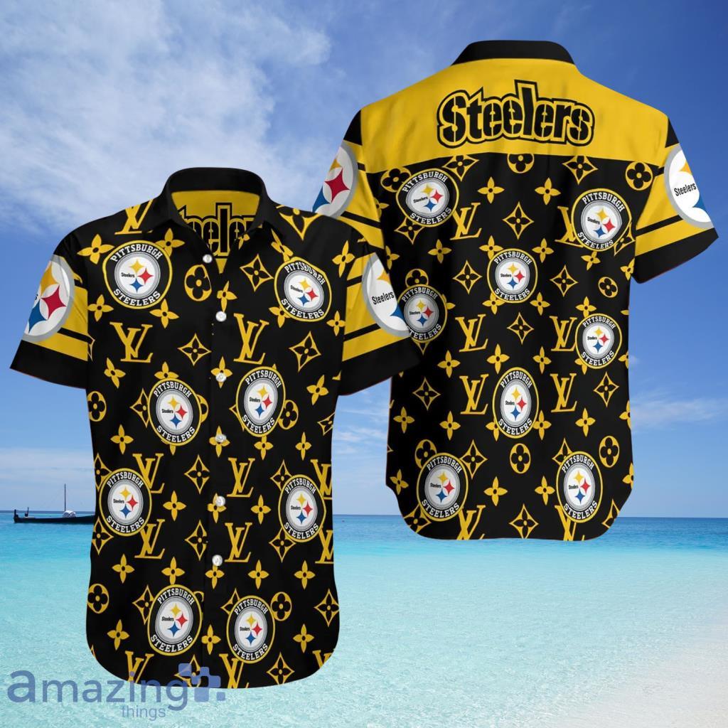 NFL Pittsburgh Steelers Fans Louis Vuitton Hawaiian Shirt For Men And Women