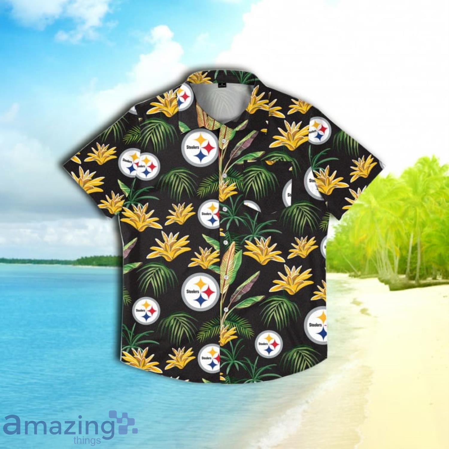 Pittsburgh Steelers NFL Hawaiian Shirt And Short Summer Vintage US