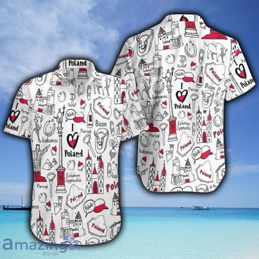 Poland Pattern Hawaiian Shirt For Men And Women - Poland Pattern Hawaiian Shirt For Men And Women