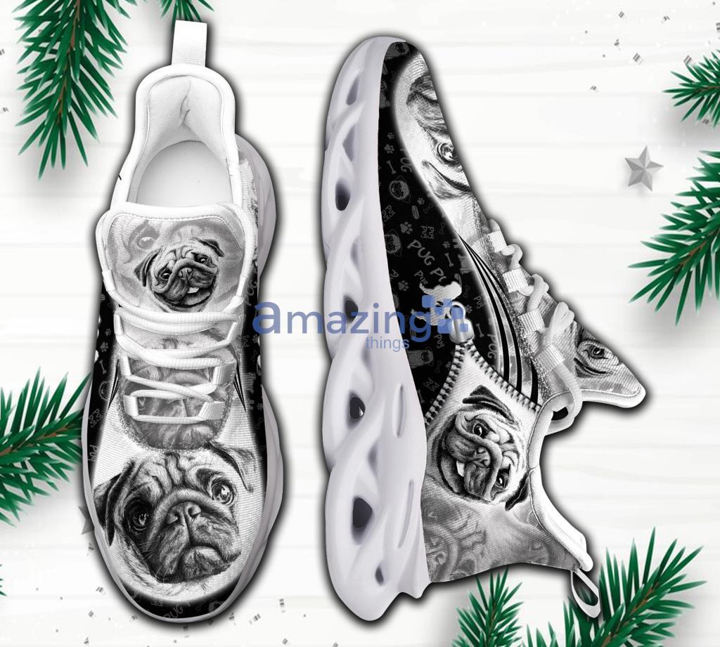 Pug Dog Black Max Soul Shoes For Men And Women - 3 Pug Dog Black Max Soul Shoes For Men And Women - 3