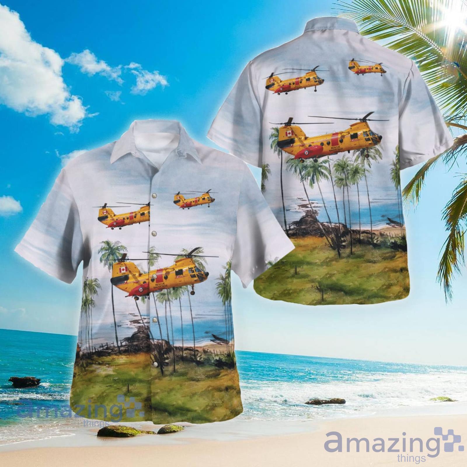 RCAF Boeing-Vertol CH-113 Labrador SAR Hawaiian Shirt Summer Gift