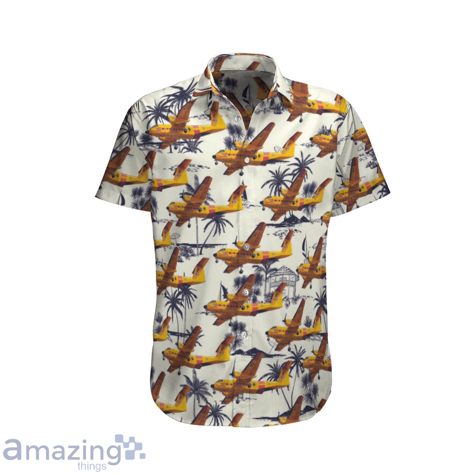 RCAF De Havilland Canada CC-115 Buffalo (DHC-5) Summer Gift Hawaiian Shirt Product Photo 1