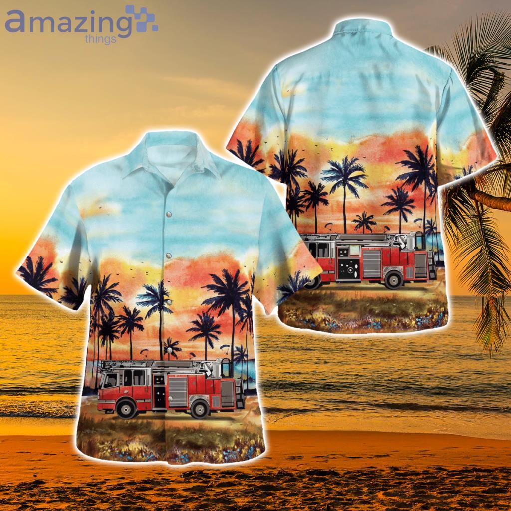Request New Shirt Fire Truck Hawaiian Shirt - Request New Shirt Fire Truck Hawaiian Shirt