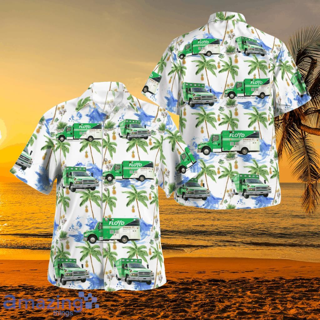 Rome, Georgia, Floyd EMS Hawaiian Shirt - DLSI2104BG09 Rome, Georgia, Floyd EMS Hawaiian Shirt Rome, Georgia, Floyd EMS Hawaiian Shirt - DLSI2104BG09 Rome, Georgia, Floyd EMS Hawaiian Shirt