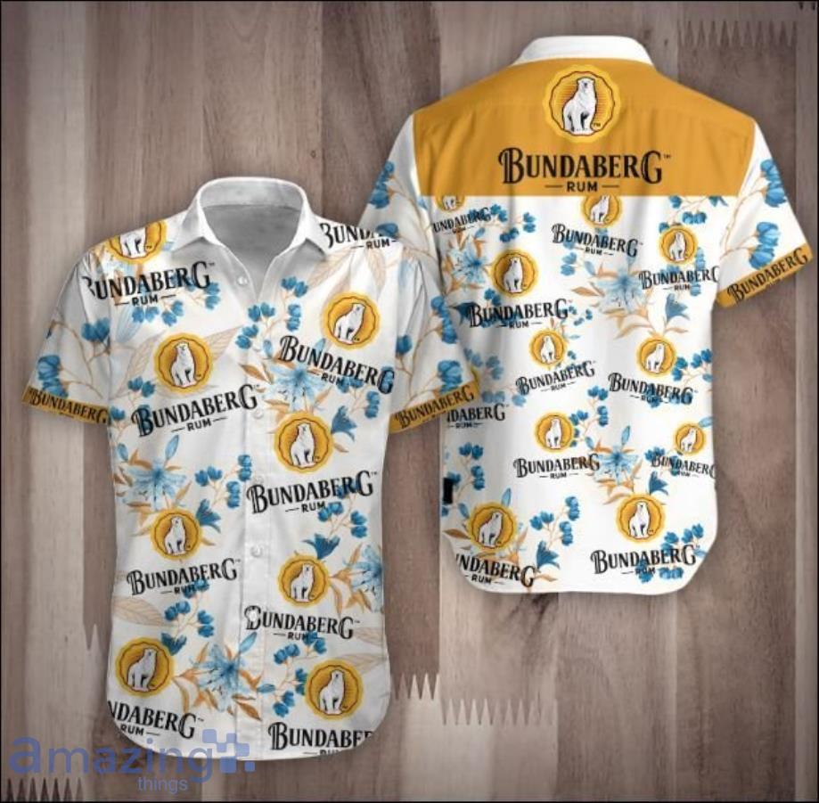 Rum Bundaberg Flower Tropical Aloha Hawaiian Shirt Product Photo 1 Rum Bundaberg Flower Tropical Aloha Hawaiian Shirt Product Photo 1